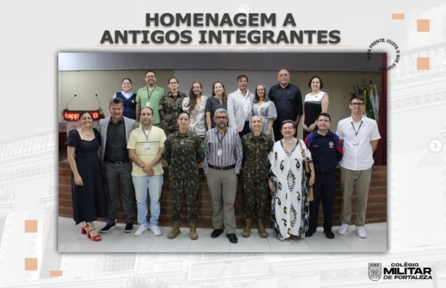 Homenagem a antigos integrantes